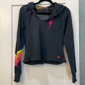 Aviator Nation cropped sweatshirt